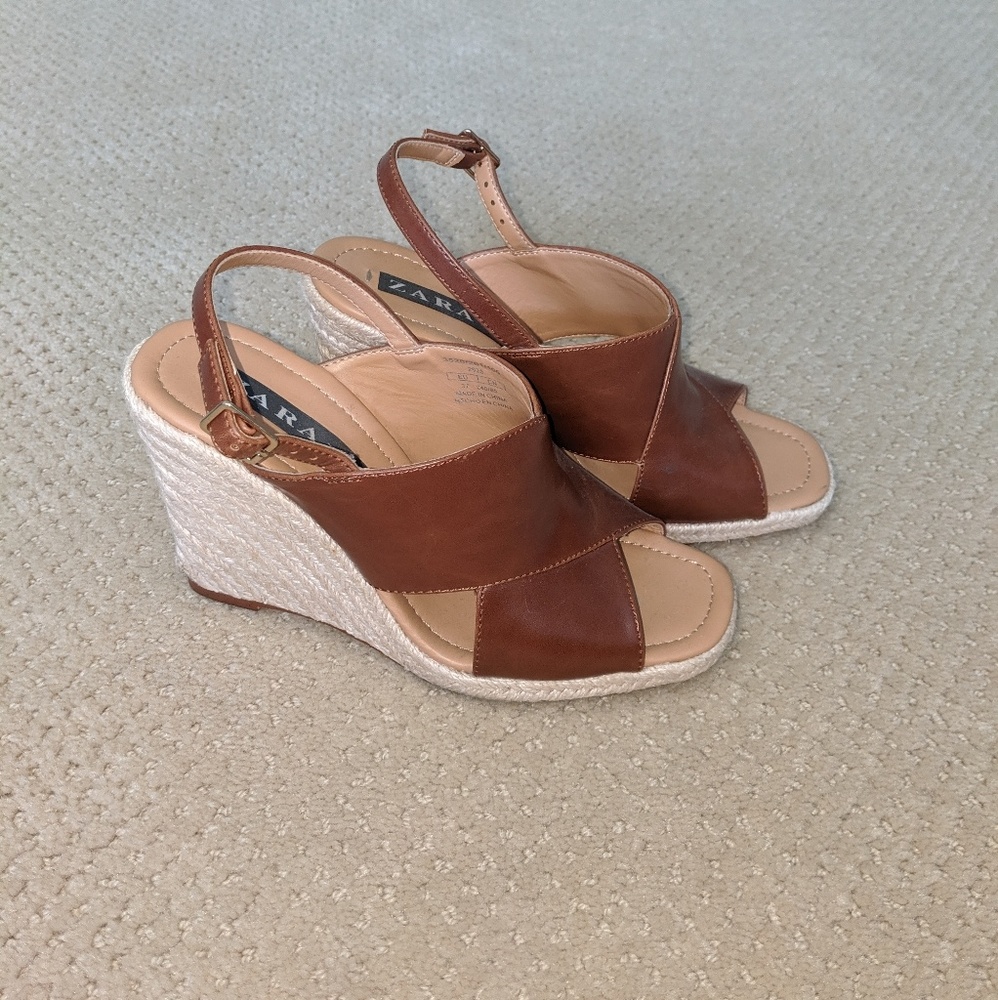 Zara Espadrille Wedges